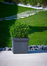 Carica l'immagine nel visualizzatore di Gallery, VASO QUADRO CUBO SIEPI EURO3PLAST