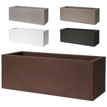 Carica l'immagine nel visualizzatore di Gallery, CASSETTA FIORIERA KUBE EURO3PLAST CM. 80 E 100 IN VARI COLORI