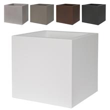 Carica l'immagine nel visualizzatore di Gallery, VASO QUADRO KUBE CM. 30X30 40X40 50X50 IN VARI COLORI