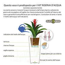 Carica l'immagine nel visualizzatore di Gallery, VASO ALTO KUBE HIGH SLIM